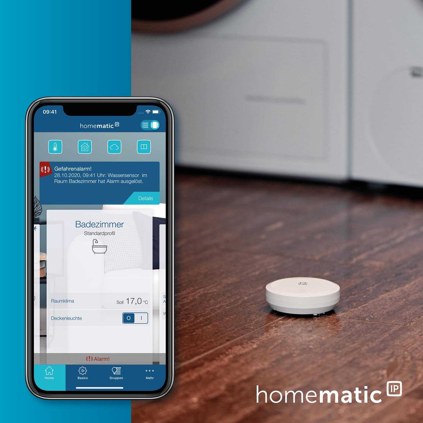 Homematic Wassermelder: Intelligentes Schutzsystem für Ihr Zuhause gegen Wasserschäden Homematic Wassermelder: Intelligentes Schutzsystem für Ihr Zuhause gegen Wasserschäden